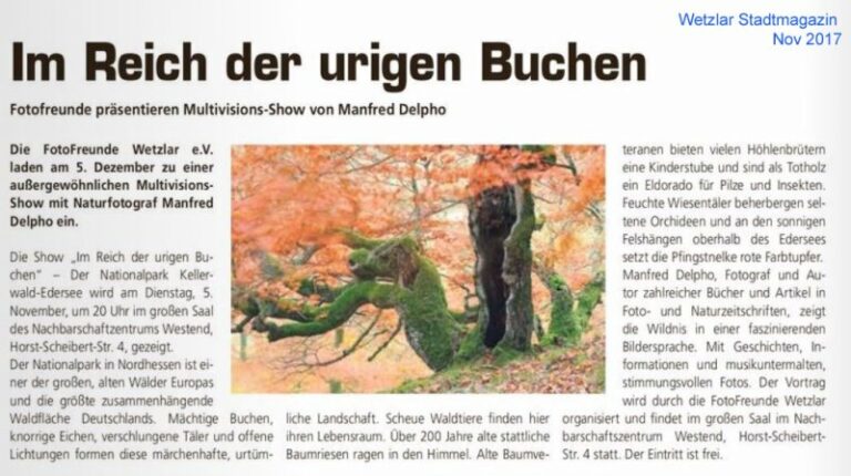 2017-11 Im Reich der urigen Buchen – Manfred Delpho