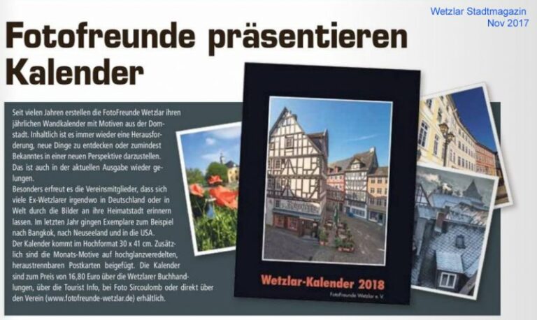 2017-11 Wetzlar Kalender 2018