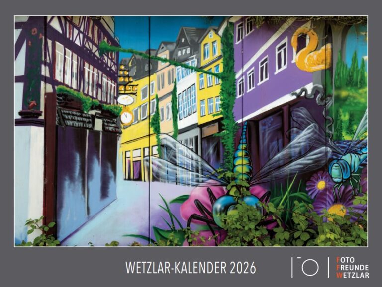 Geschenk-Tipp zu Weihnachten: Der Wetzlar-Kalender 2026