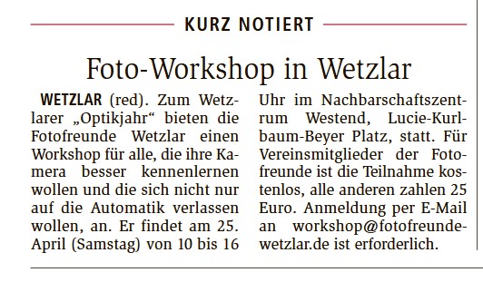 WNZ 2026 04 11 Workshop April