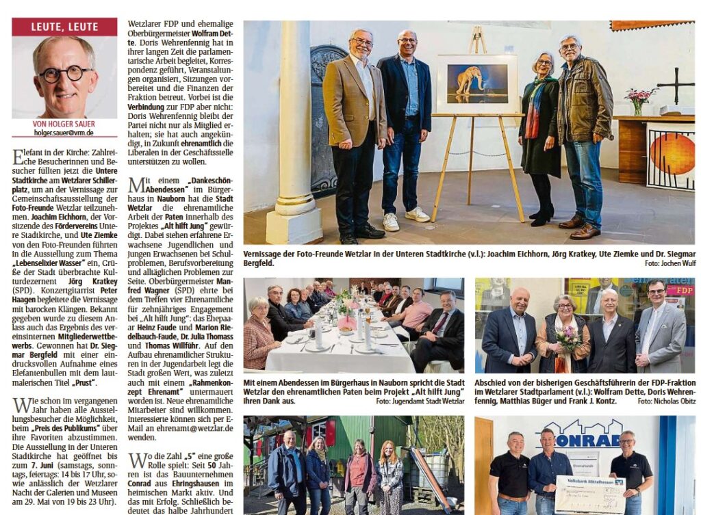WNZ 2026 04 25 Bericht Vernissage