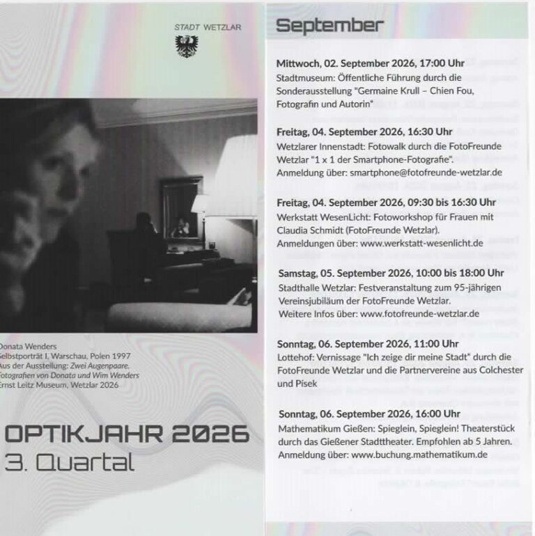 Flyer Optikjahr 3. Quartal 2026
